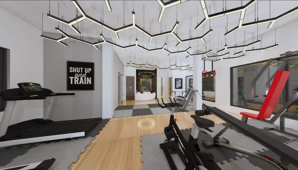 A Modern Luxury GYM Center Of Nexora Structure Limited