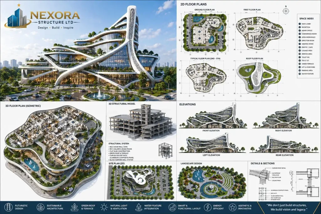 Luxury Architecture Of Nexora Structure Limited