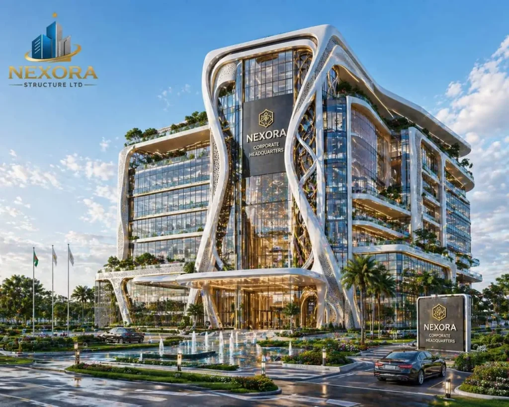 Luxury Corporate Office Of Nexora Structure Limited